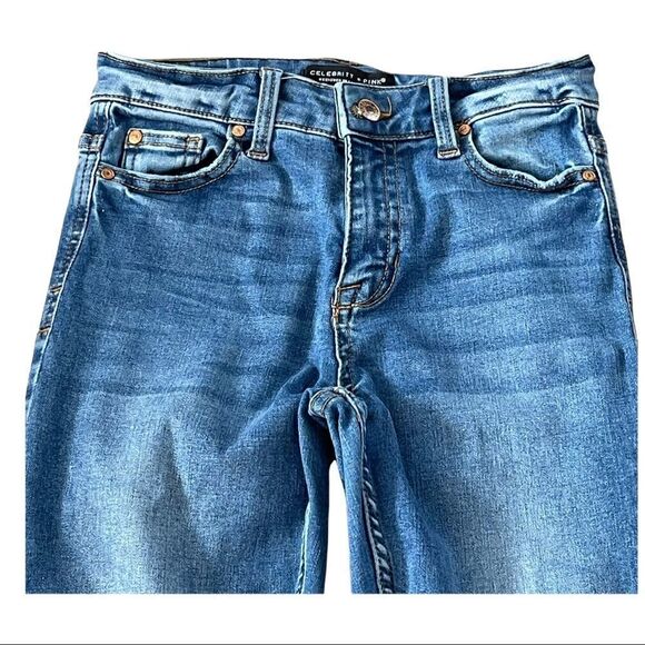 Celebrity Pink High Rise Ankle Skinny Jeans Sz 25 - Picture 5 of 14